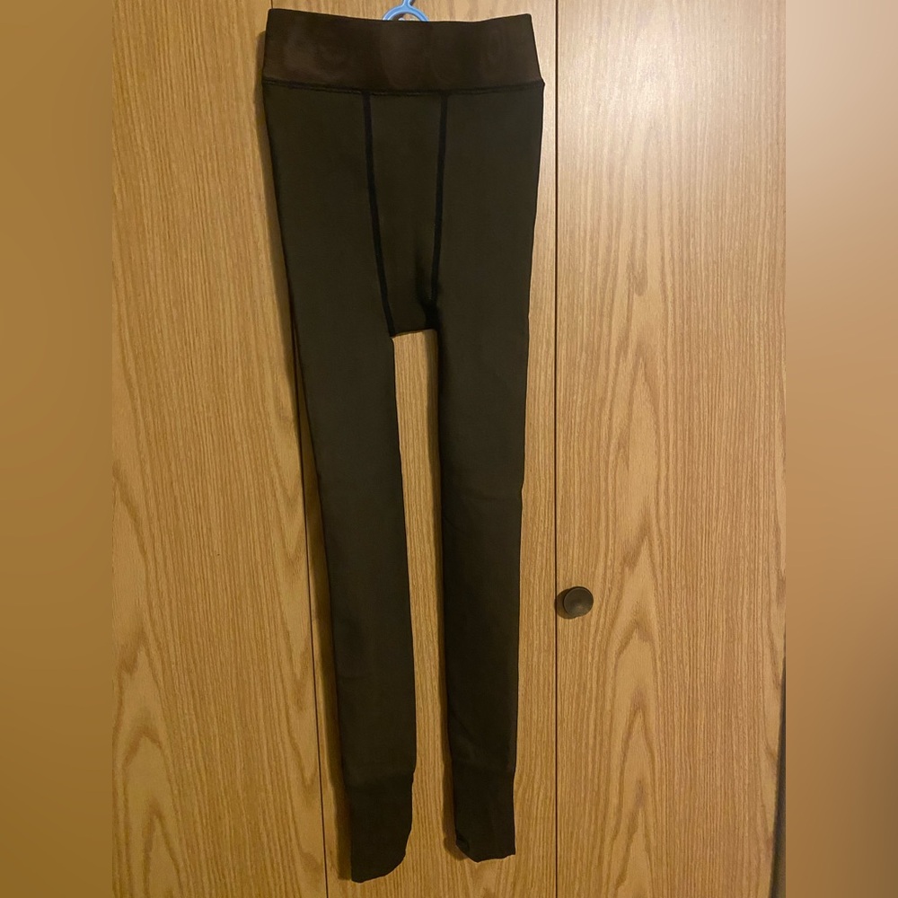 🖤 Thermal Fleece-Lined Black Leggings